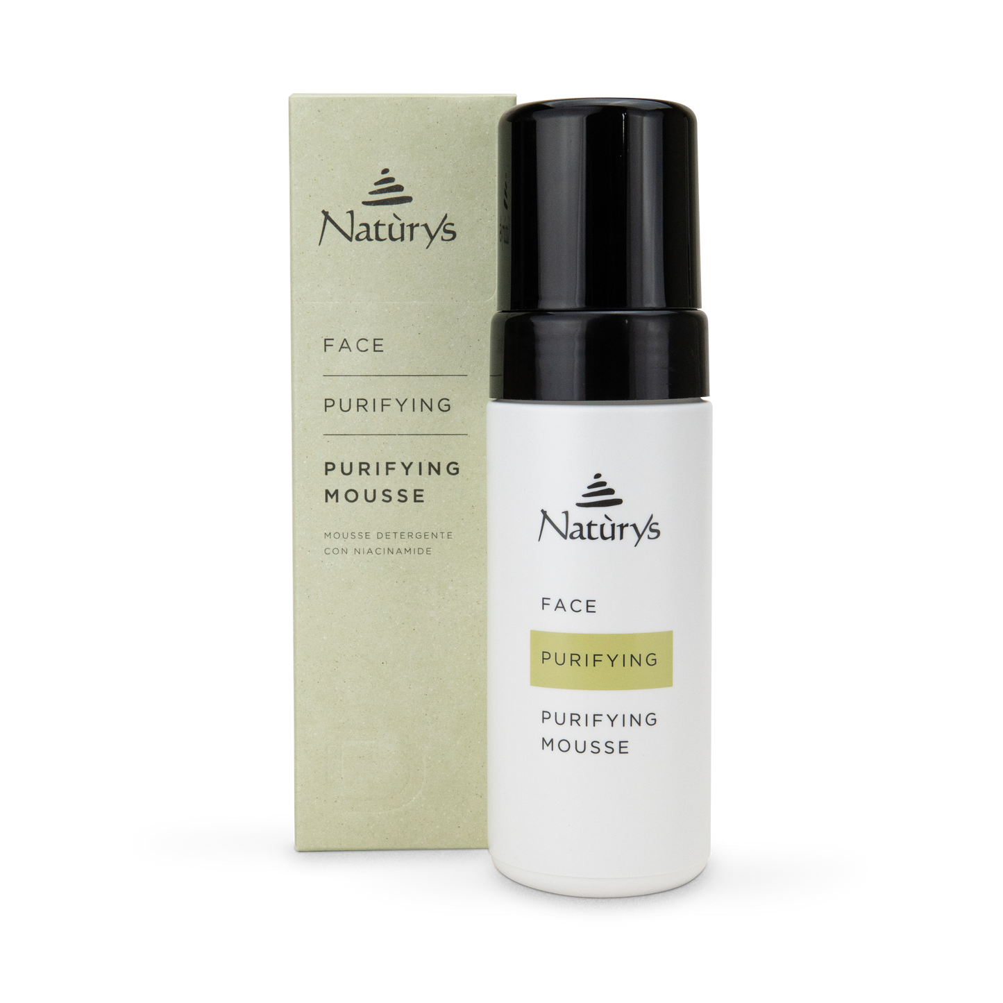 Natùrys Face Purifying Mousse Certified Organic 150 mL