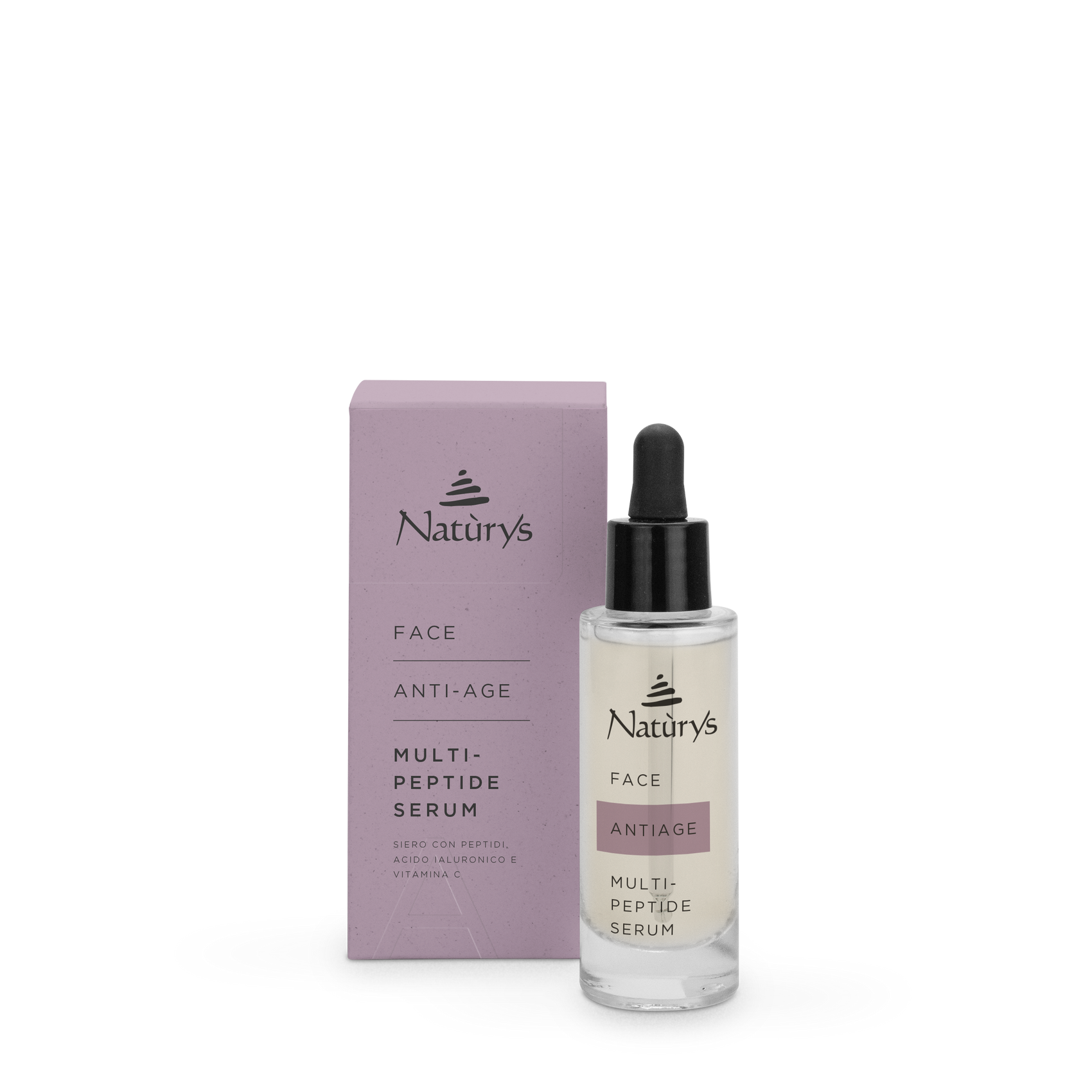 Natùrys Face Anti-Age Multi-Peptide Serum Certified Organic 30 mL