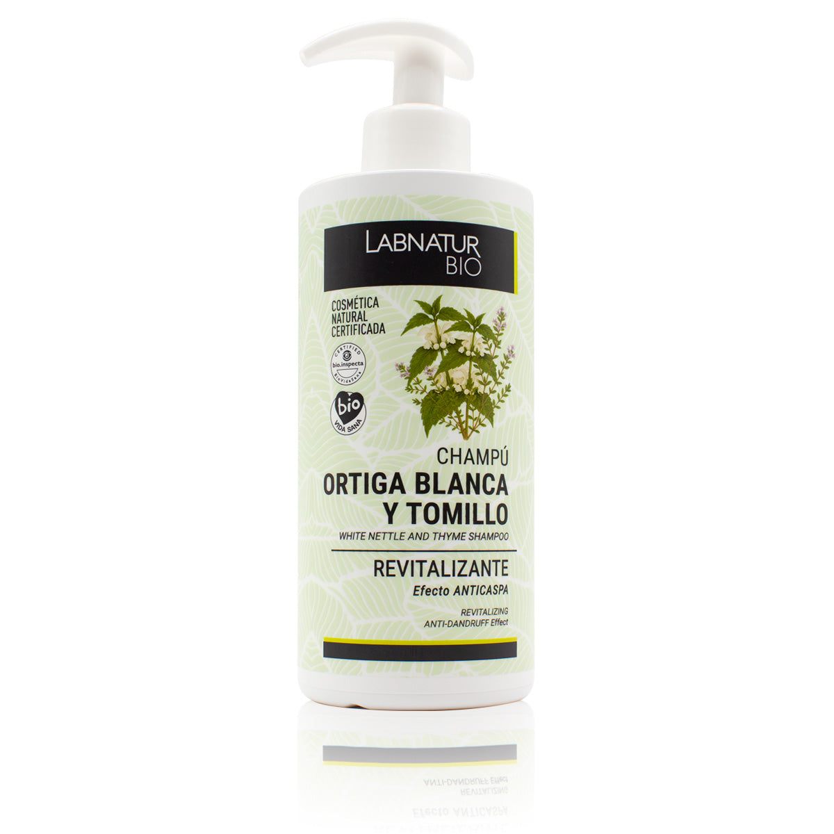 LABNATUR BIO White Nettle & Thyme Shampoo Revitalizing Anti-Dandruff Effect Certified Organic 450 mL