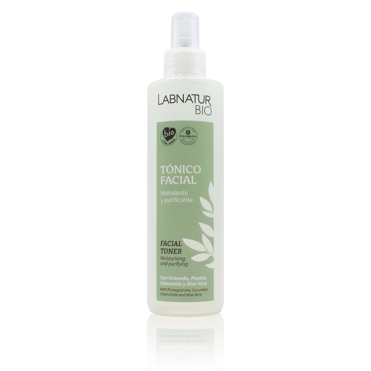 LABNATUR BIO Moisturizing Purifying Facial Toner Certified Natural & Organic 250 mL