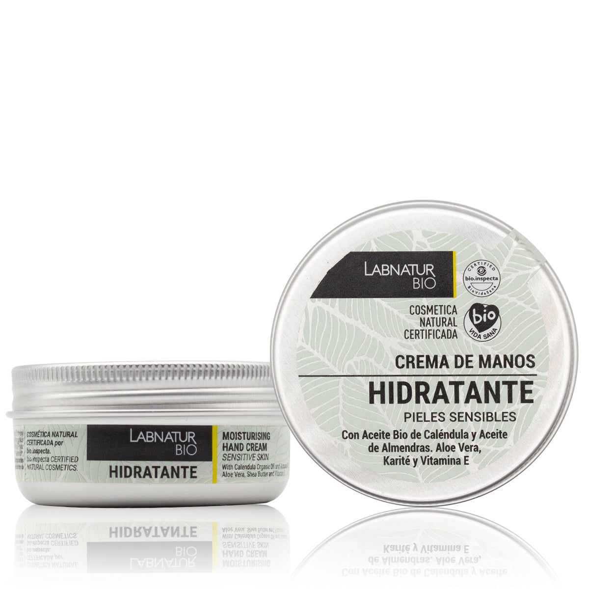LABNATUR BIO Moisturizing Hand Cream Sensitive Skin Certified Natural & Organic 50 mL