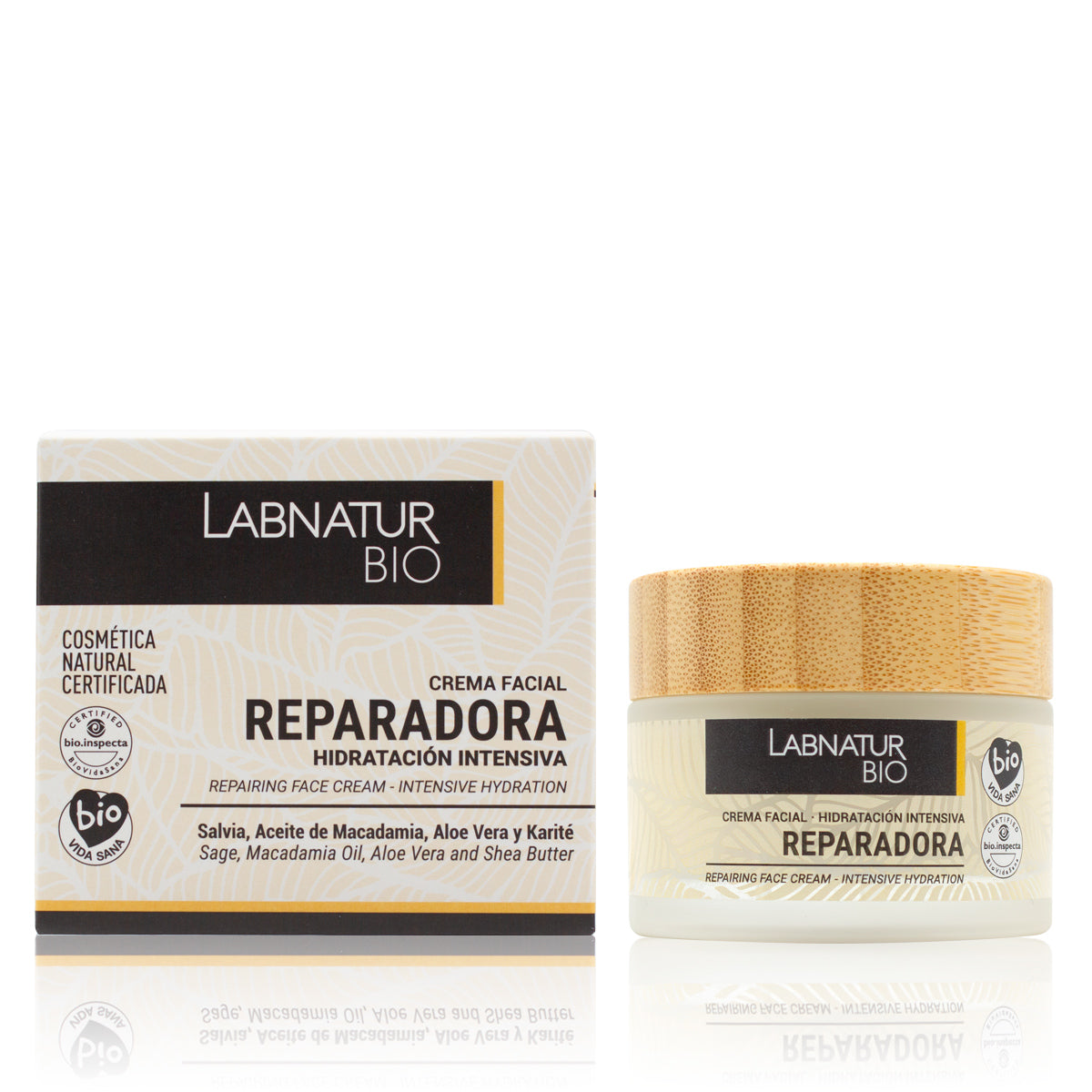 LABNATUR BIO Repairing Face Cream Intensive Hydration Certified Natural & Organic 50 mL