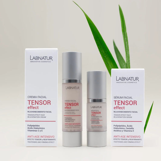 LABNATUR TENSOR EFFECT INTENSIVE ANTI-AGING REJUVENATION FACIAL SERUM VEGAN 30 ML MADE IN SPAIN