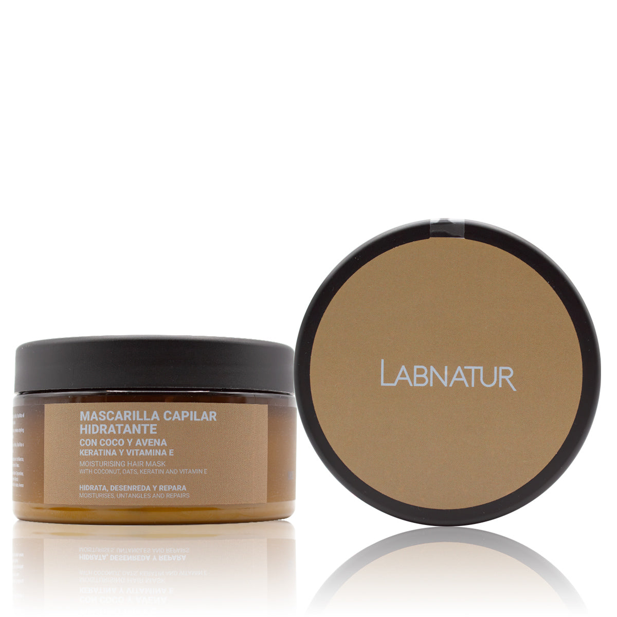 LABNATUR Moisturizing Hair Mask Coconut, Oats & Keratin Natural 250 mL