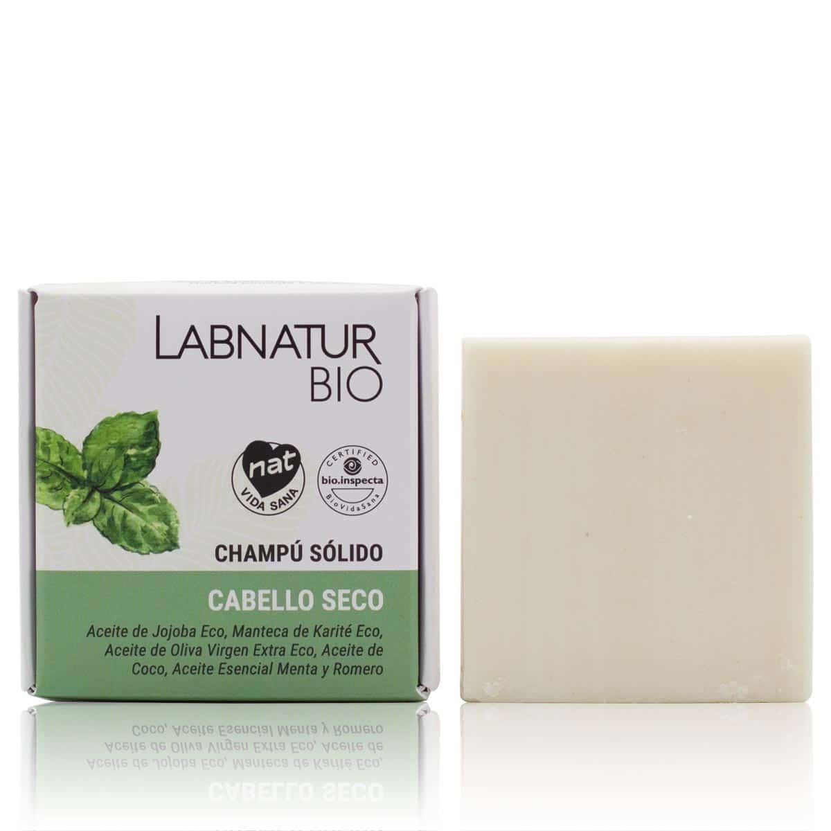 LABNATUR BIO SOLID SHAMPOO DRY HAIR CERTIFIED NATURAL ORGANIC 75 G MADE IN SPAIN