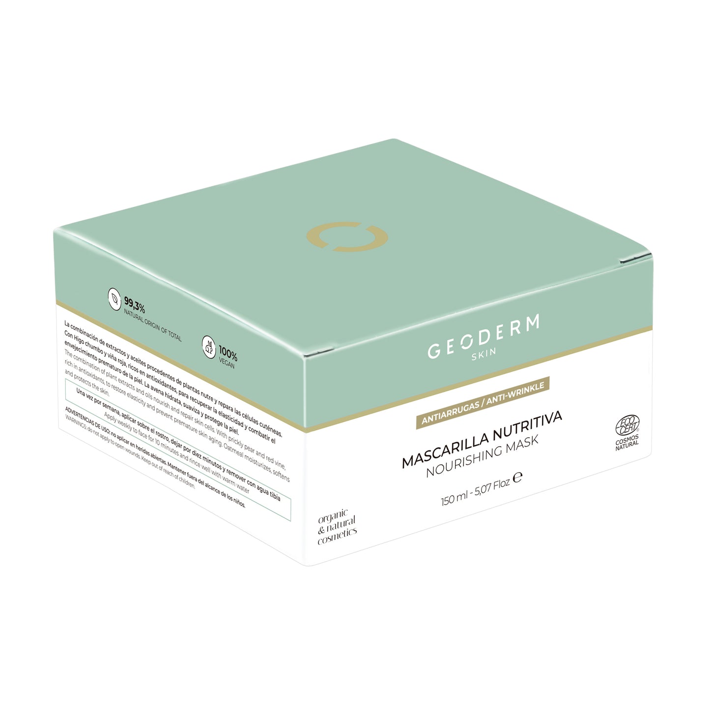 GEODERM Nourishing Mask Anti-Wrinkle Certified Organic 150 mL