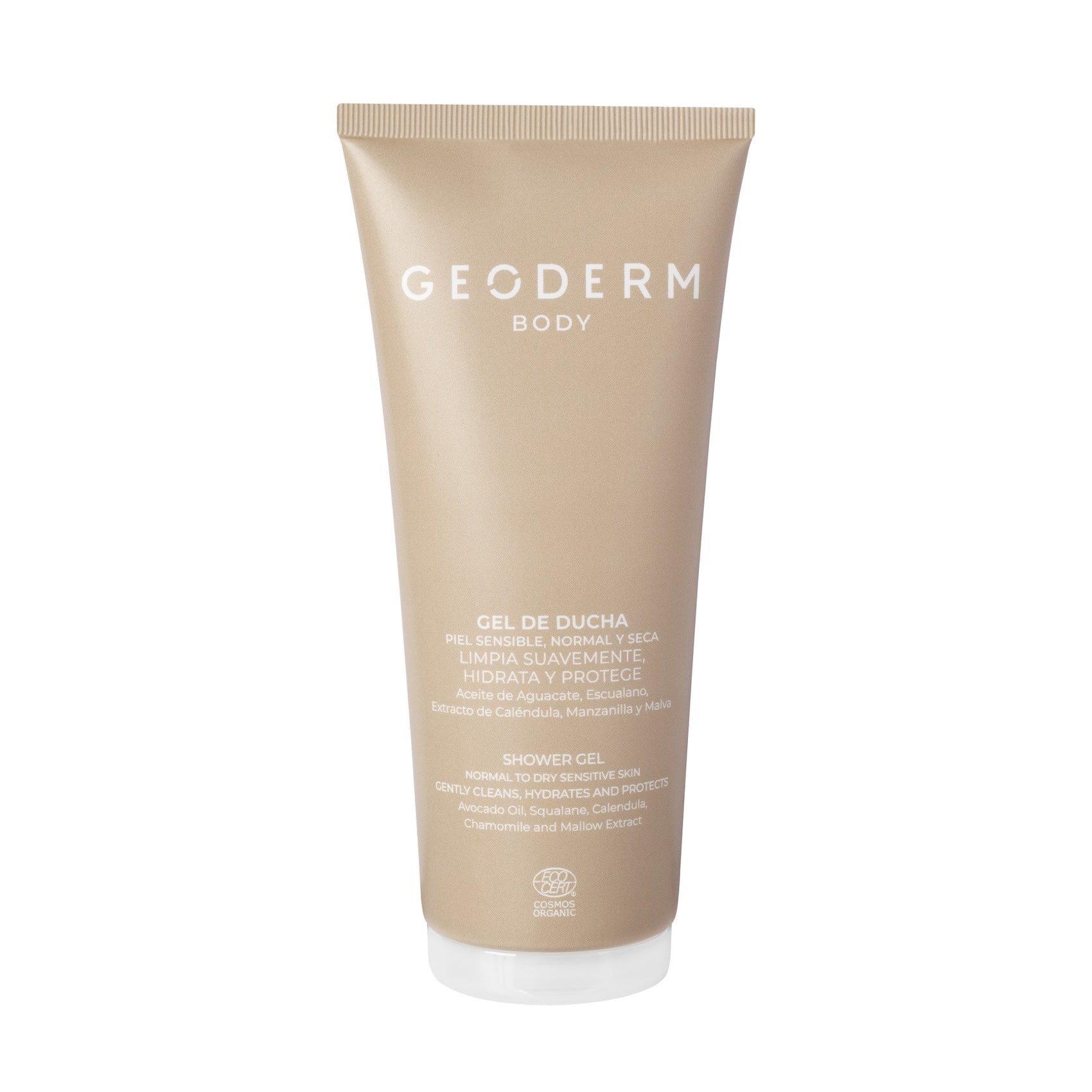 GEODERM Shower Gel Normal To Dry Sensitive Skin Certified Organic 200 mL
