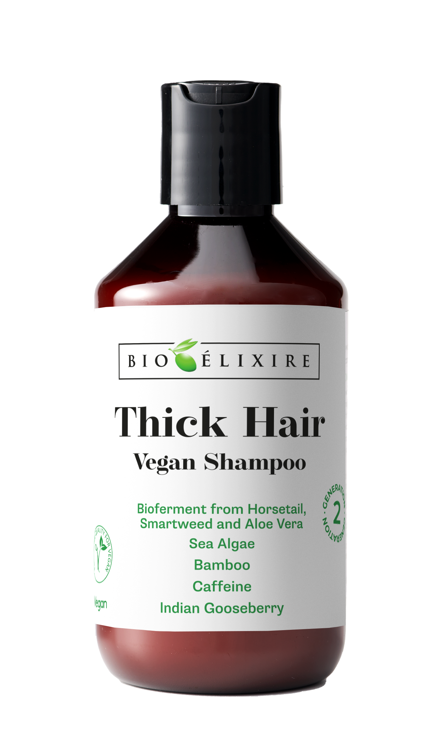 Bioelixire Thick Hair Vegan Shampoo 300 mL