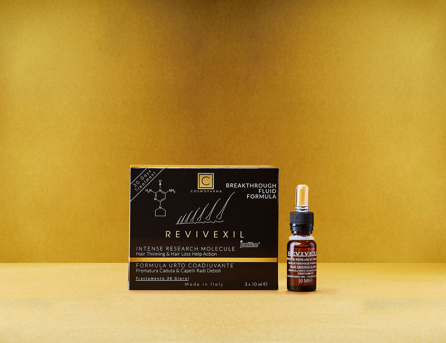 COSMOFARMA REVIVEXIL BREAKTHROUGH HAIR GROWTH TREATMENT LOTION 3 X 10 ML MADE IN ITALY