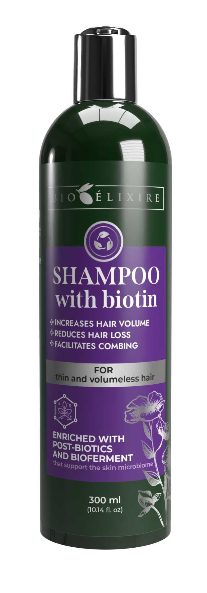 Bioelixire Hair Shampoo With Biotin 300 mL