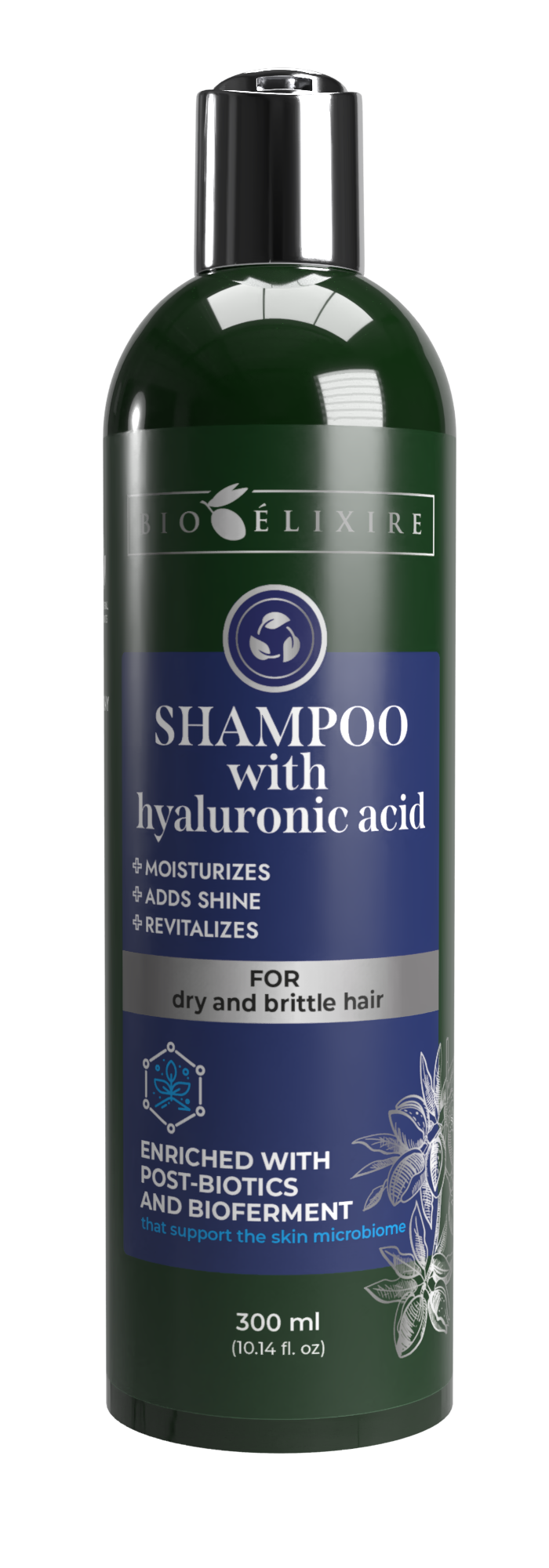 Bioelixire Hair Shampoo With Hyaluronic Acid 300 mL