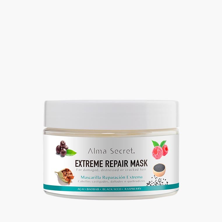 Alma Secret Extreme Repair Hair Mask Damaged, Distressed & Brittle Hair Certified Natural 250 mL