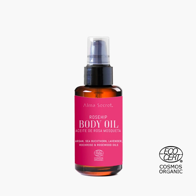 Alma Secret Rosehip Body Oil Certified Organic 100 mL