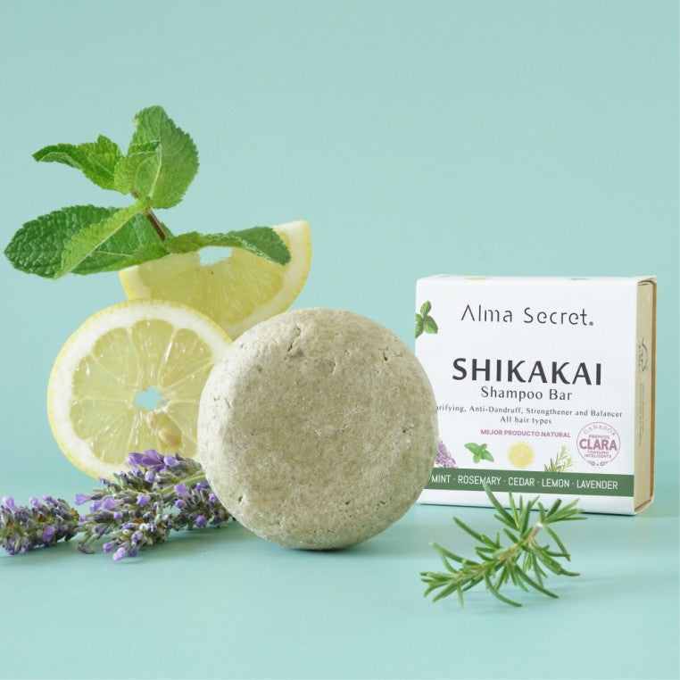 Alma Secret Shikakai Anti Hair-Loss Solid Shampoo Bar Certified Natural 85 g